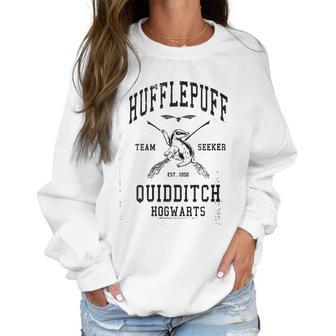 Womens Hufflepuff Team Seeker Hogwarts Women Sweatshirt | Favorety UK