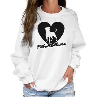 Ladies Pitbull Mama Pitt Bully Dog Lover Women Sweatshirt | Favorety UK