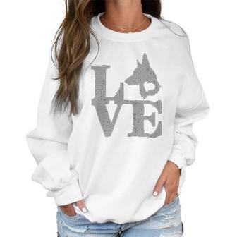 Love German Shepherd Dog Women Fashion Slouchy Dolman Women Sweatshirt | Favorety DE