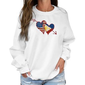 I Love My Pinay Wife Filipina Philippines Pride Women Sweatshirt | Favorety UK