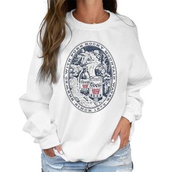 Luv Coors Golden Beer Women Sweatshirt | Favorety CA