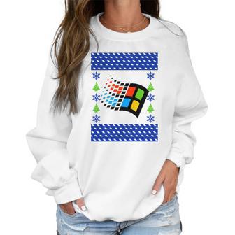 Microsoft 2020 Ugly Christmas Women Sweatshirt | Favorety