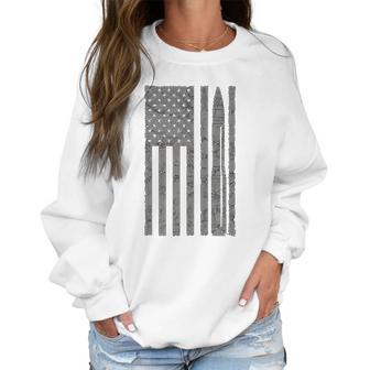 Minuteman Iii Icbm Missile Vintage Flag Af Missileer Women Sweatshirt | Favorety DE