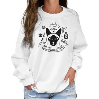 Murderino Meowderino Cat Lady Women Sweatshirt | Favorety DE