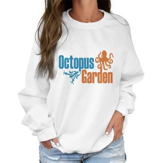 Navy Octopus Garden Womens S Women Sweatshirt | Favorety AU