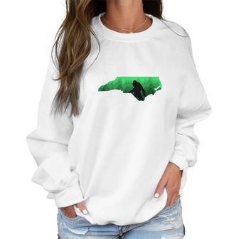 North Carolina Bigfoot Sasquatch Nc Men Women Gift Women Sweatshirt | Favorety AU