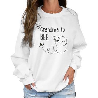 Old Glory Bees Bumblebee Grandma To Bee Be Womens Organic Women Sweatshirt | Favorety DE