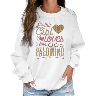 Palomino Horse Palomino Horse Lover Women Sweatshirt | Favorety