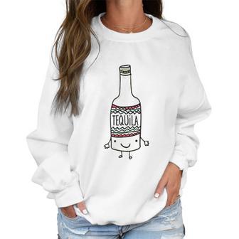 Panoware Matching Couples Tequila And Lime Women Sweatshirt | Favorety