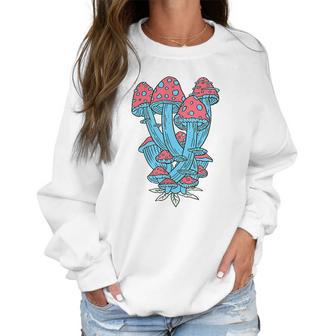 Pastel Goth Clothing Mushroom Decor And Goth Decor Women Sweatshirt | Favorety UK