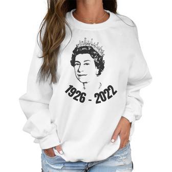 Rip Queen Elizabeth II Operation London Bridge 1926-2002 Men Women T-Shirt Graphic Print Casual Unisex Tee Women Sweatshirt | Favorety CA