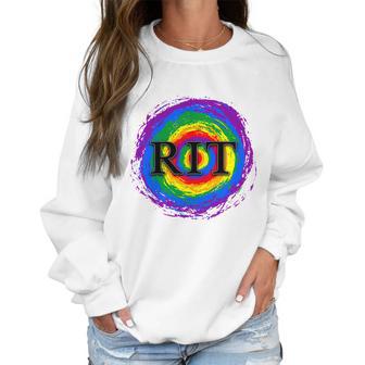 Rochester Institute Of Technology University Rainbow Flag 2020 Women Sweatshirt | Favorety AU