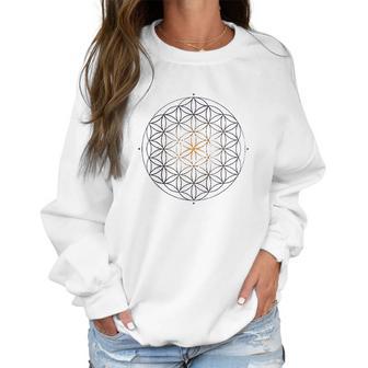 Sacred Geometry Flower Of Life Women Sweatshirt | Favorety AU