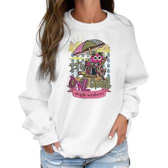 Simply Southern Owl Good Women Sweatshirt | Favorety UK