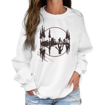 Stranger Things Upside Down Women Vintage Retro 80S Graphic Women Sweatshirt | Favorety CA