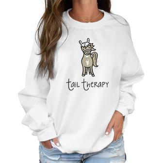 Tailtherapy Signature Horse Women Sweatshirt | Favorety AU