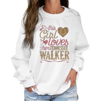 Tennessee Walker Horse Gift Walking Women Sweatshirt | Favorety CA