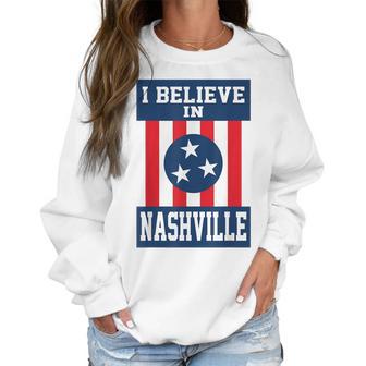 Tornado Nashville Strong I Believe In Tennessee Men Women T-Shirt Graphic Print Casual Unisex Tee Women Sweatshirt | Favorety