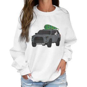 Toyota 4Runner Christmas Red T-Shirts Women Sweatshirt | Favorety