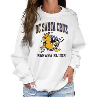 Uc Santa Cruz Banana Slug Women Sweatshirt | Favorety