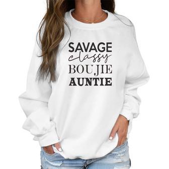 Ykomow Savage Classy Bougie Auntie Women Sweatshirt | Favorety DE