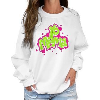 Yo Mama Old Skool Style 90S Hip Hop Party Women Sweatshirt | Favorety AU