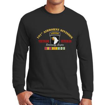 101St Airborne Division Vietnam Veteran Graphic Design Printed Casual Daily Basic Men Long Sleeve Tshirt | Favorety UK