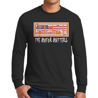 392 Hemi Srt Flag Design Patriotic Men Long Sleeve Tshirt | Favorety AU