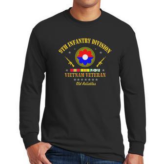 9Th Infantry Division Vietnam Veteran Old Reliables Veteran Men Long Sleeve Tshirt | Favorety CA