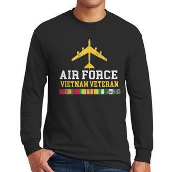 Air Force Vietnam Veteran Vietnam War B52 Men Long Sleeve Tshirt | Favorety AU