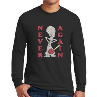 American Dad Roger Plunger Never Again Men Long Sleeve Tshirt | Favorety AU