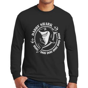 Anchor Daddy Shark Men Long Sleeve Tshirt | Favorety AU