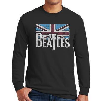 The Beatles British Flag Men Long Sleeve Tshirt | Favorety DE