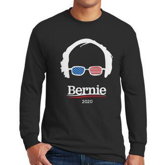 Bernie Sanders 2020 America Flag Men Long Sleeve Tshirt | Favorety