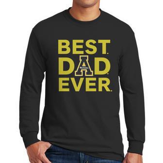 Best Dad Appalachian State Mountaineers Ever Men Long Sleeve Tshirt | Favorety