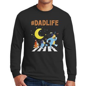 Blueys Dad Life Family Lover In My Life Fathers Day Gift Men Long Sleeve Tshirt | Favorety UK