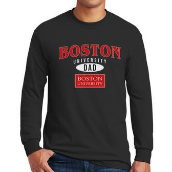 Champion Boston University Dad 2020 Men Long Sleeve Tshirt | Favorety