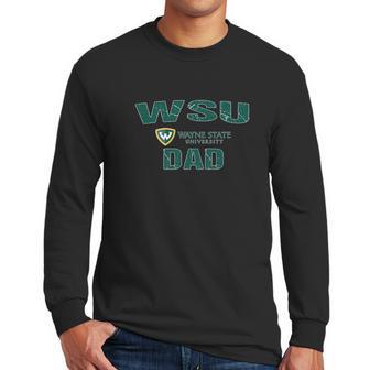 Champion Dad Wayne State University 2020 Men Long Sleeve Tshirt | Favorety DE