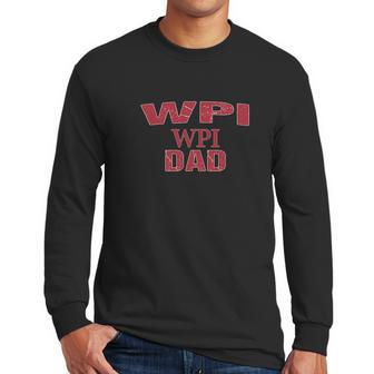 Champion Dad Worcester Polytechnic Institute University 2020 Men Long Sleeve Tshirt | Favorety DE