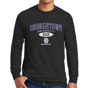 Champion Georgetown University Dad 2020 Men Long Sleeve Tshirt | Favorety UK