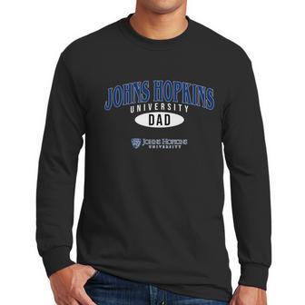 Champion Johns Hopkins University Dad 2020 Men Long Sleeve Tshirt | Favorety AU