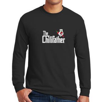 Chili Father Funny Bbq Dad Birthday Gifts Men Long Sleeve Tshirt | Favorety UK