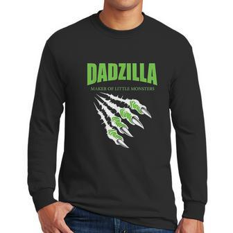 Dadzilla Maker Of Little Monsters Men Long Sleeve Tshirt | Favorety
