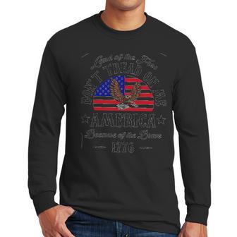 Dont Eagle America Flag 1776 Interesting 2022 Gift Men Long Sleeve Tshirt | Favorety