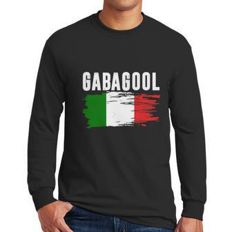 Gabagool Italian Flag Men Long Sleeve Tshirt | Favorety DE