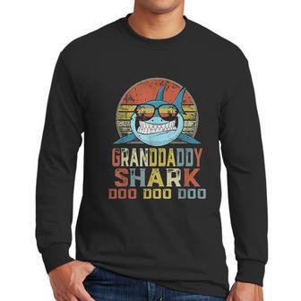 Granddaddy Shark Doo Doo Doo Matching Family Shark Men Long Sleeve Tshirt | Favorety DE