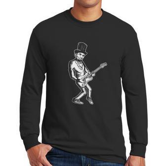 Guitar Shirt Dad Rock Star Gift Men Long Sleeve Tshirt | Favorety UK