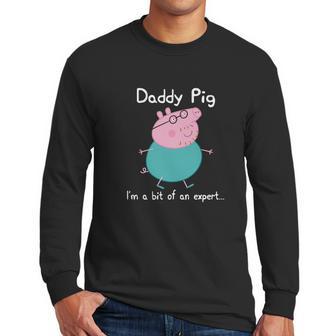 Pig Daddy Pig Expert Classic Guys Men Long Sleeve Tshirt | Favorety AU