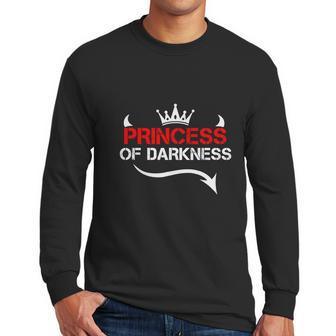 Princess Of Darkness Halloween For Daddys Girl Shirt Men Long Sleeve Tshirt | Favorety UK