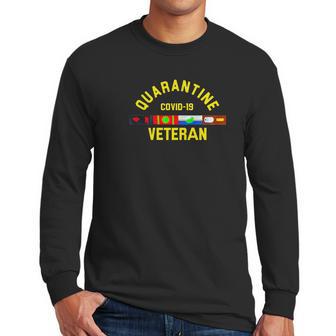 Quarantine Covid 19 Veteran Shirtn Men Long Sleeve Tshirt | Favorety DE